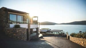 Mediteranean house by the sea