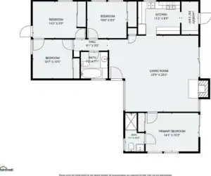 16550 Kalisher St, Granada Hills floorplan