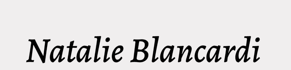 Natalie Blancardi Luxury